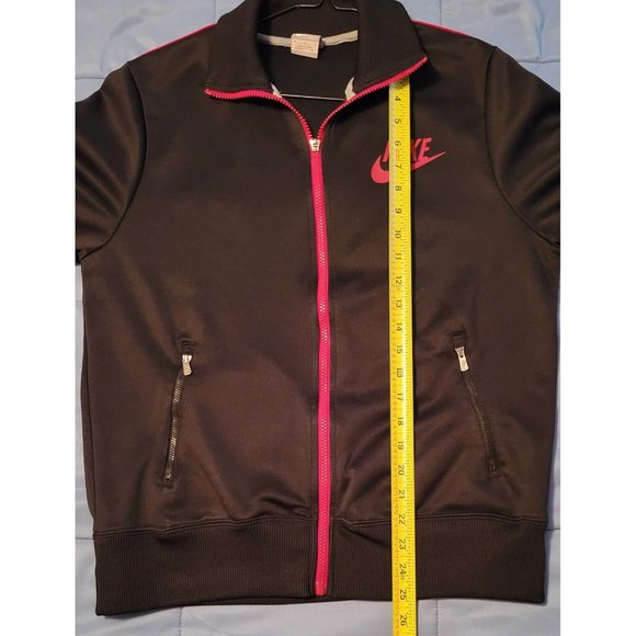 Nike Sportswear 100% Polyester Zip-up Men's Medium Black - Picture 7 of 7